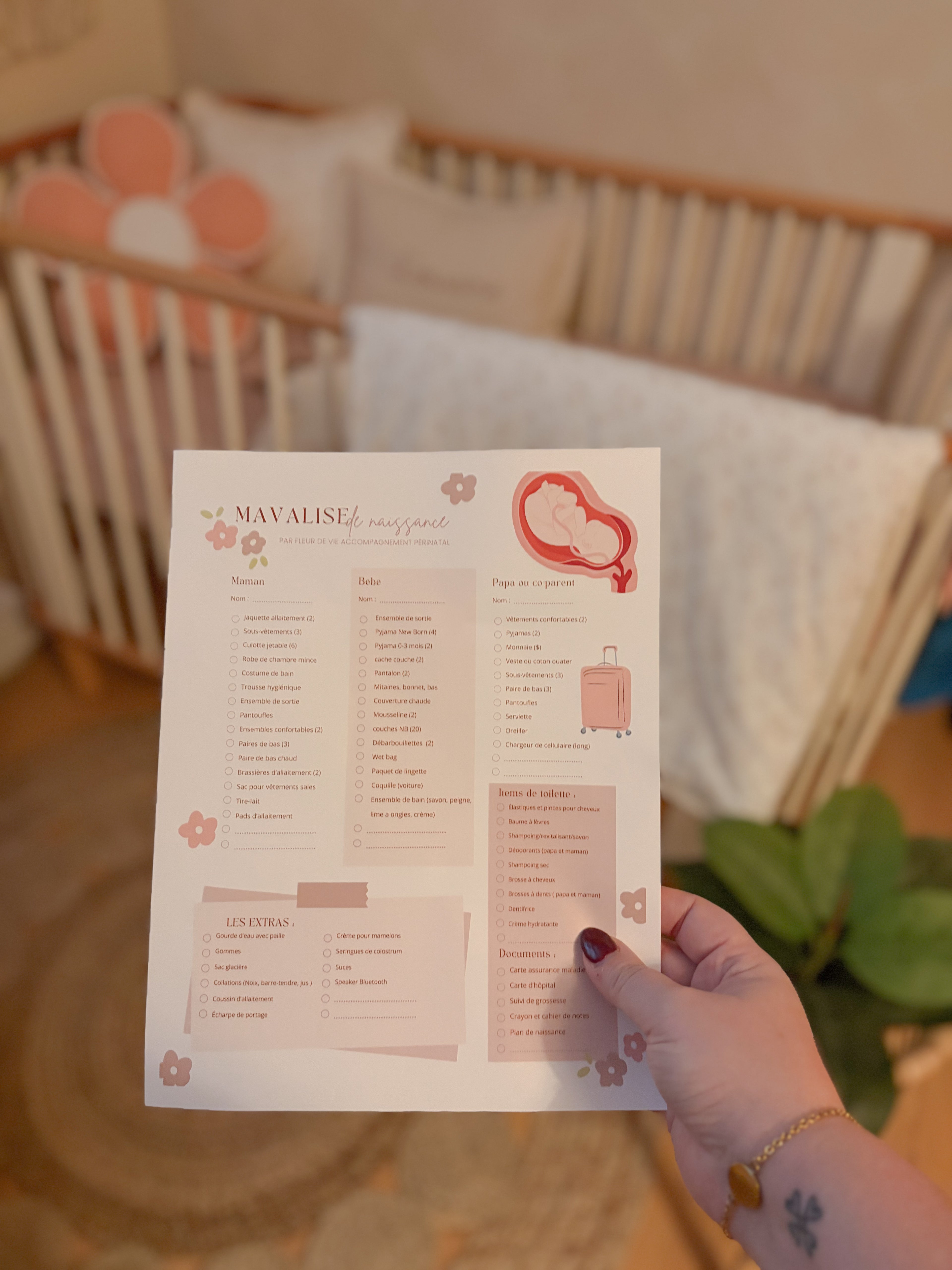 Ma valise  de naissance